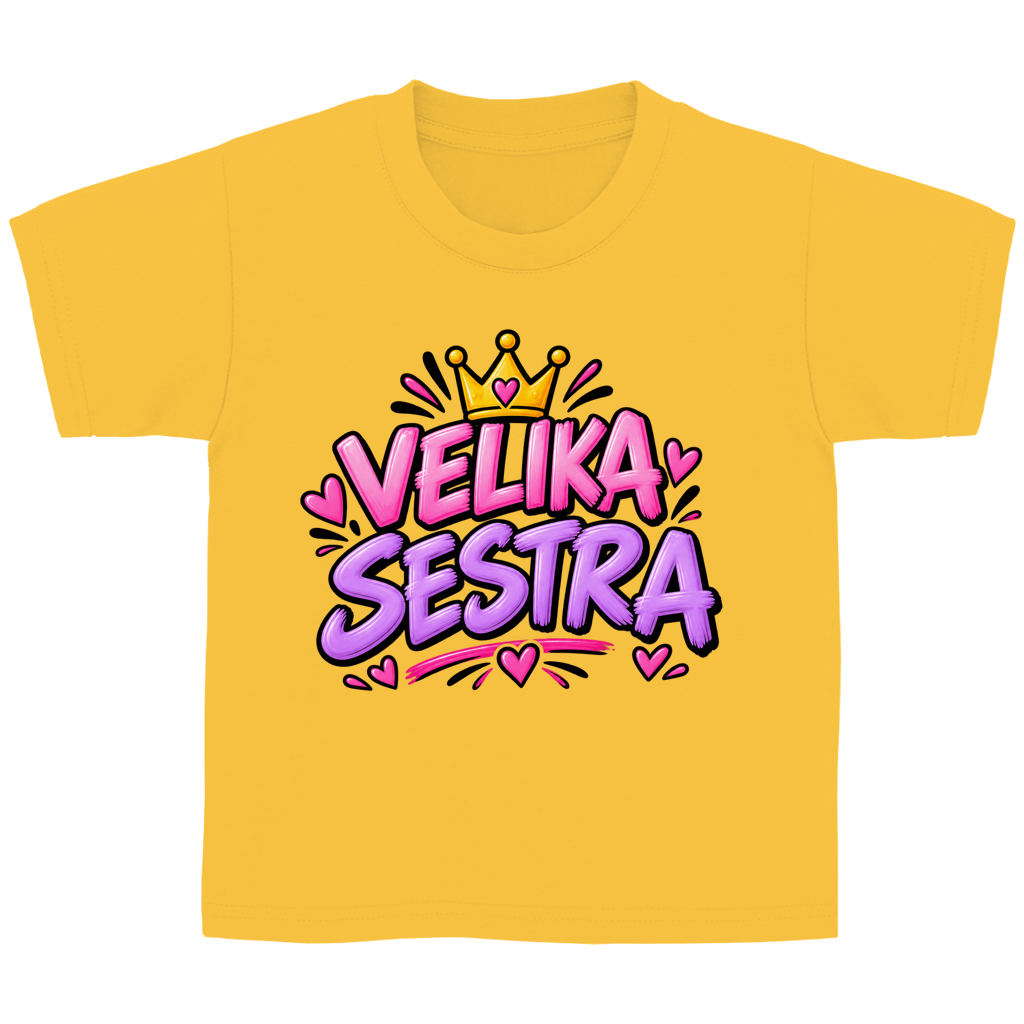 Kinder Basic T-Shirt Velika sestra