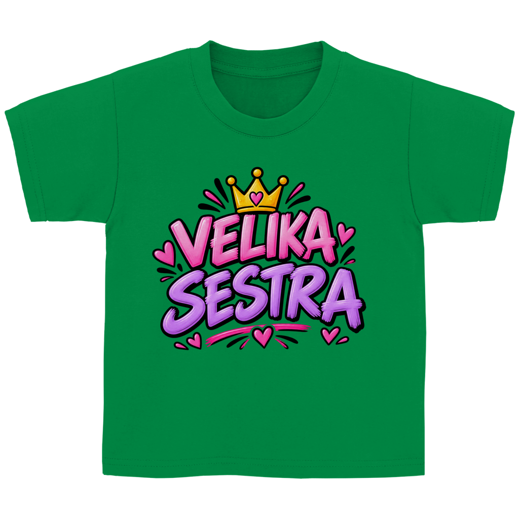Kinder Basic T-Shirt Velika sestra