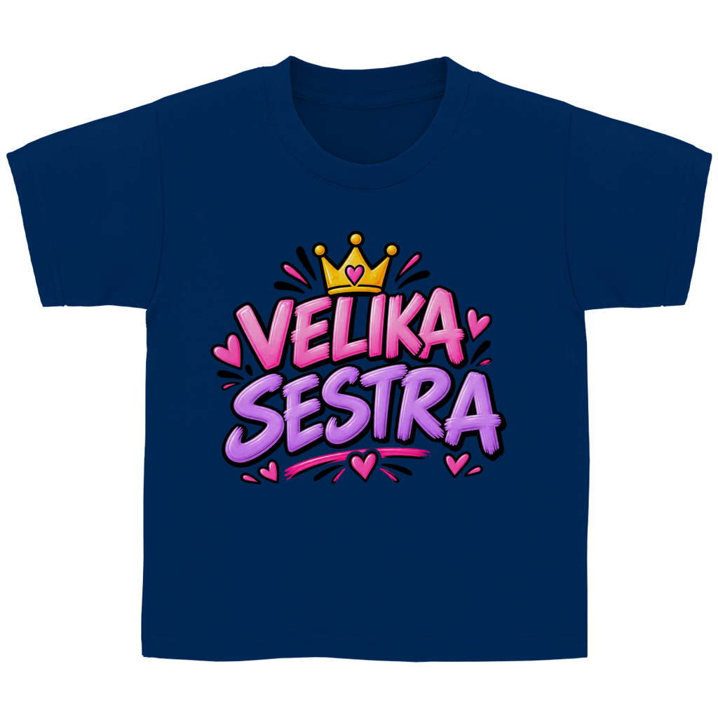 Kinder Basic T-Shirt Velika sestra