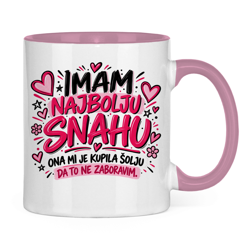 Tasse zweifarbig Imam najbolju snahu