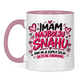 Tasse zweifarbig Imam najbolju snahu