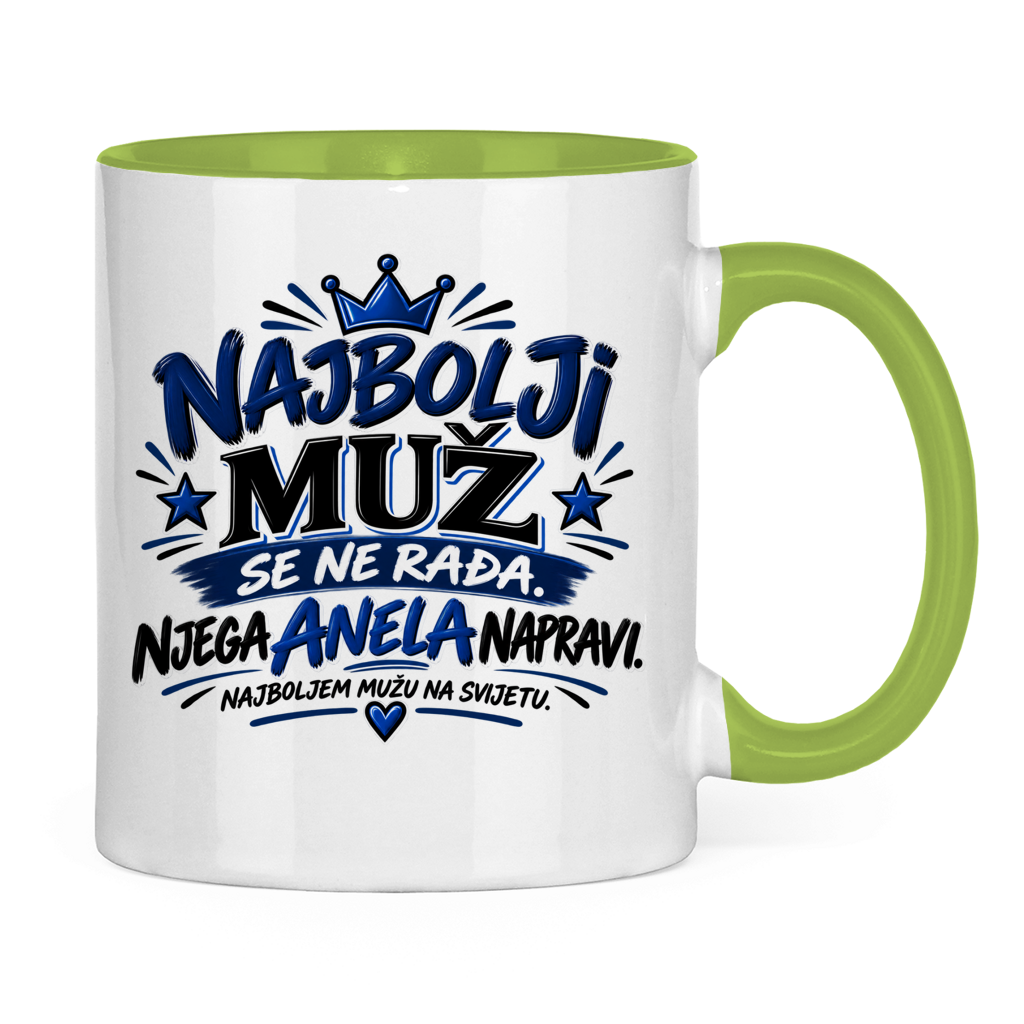 Tasse zweifarbig Anelin muz