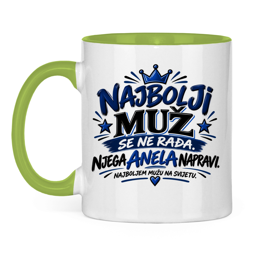 Tasse zweifarbig Anelin muz
