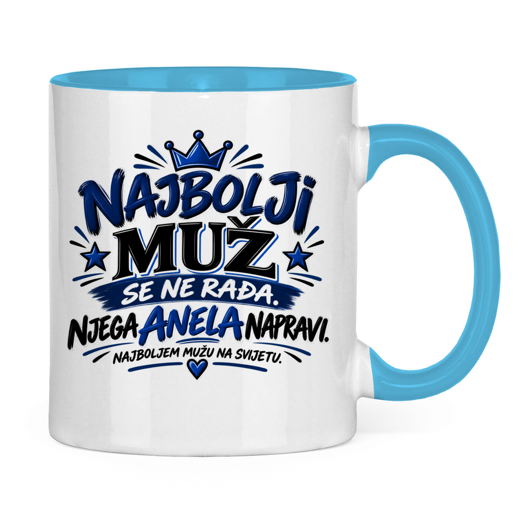 Tasse zweifarbig Anelin muz