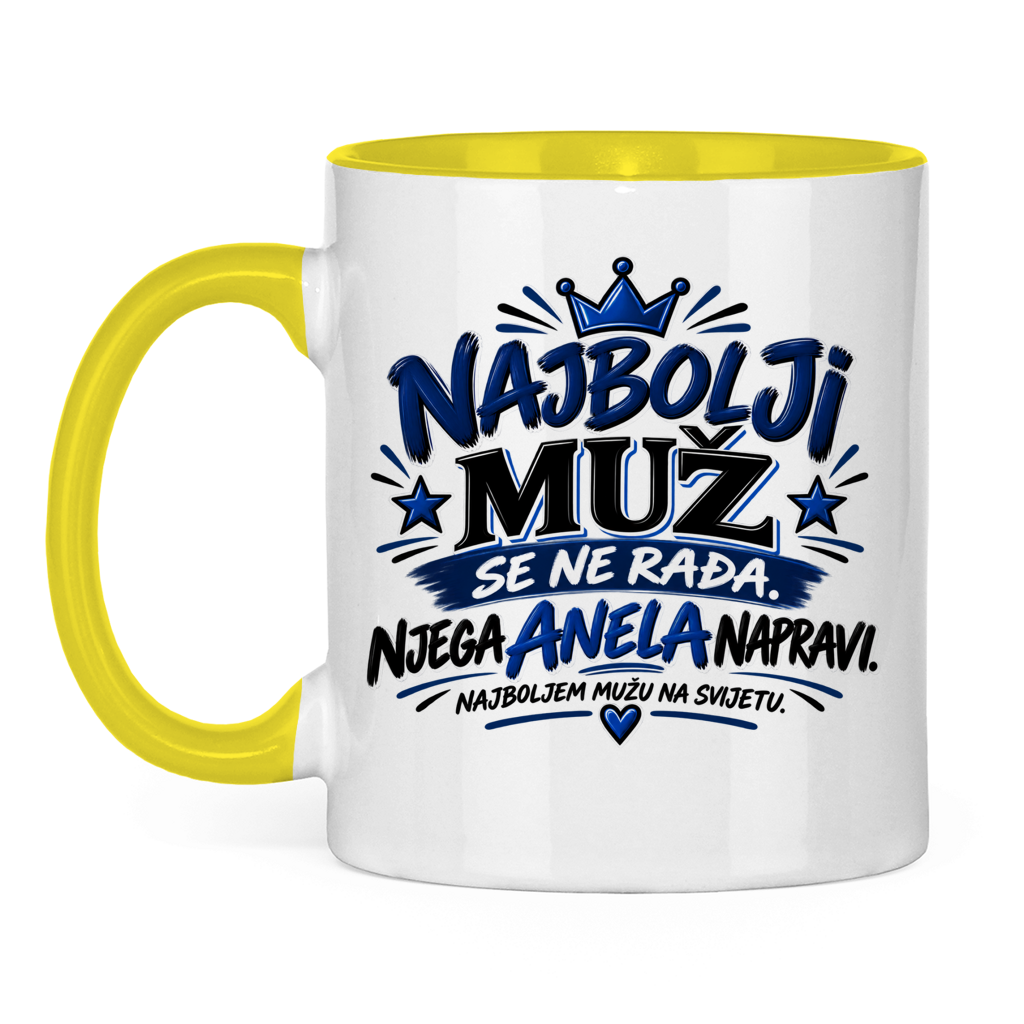 Tasse zweifarbig Anelin muz