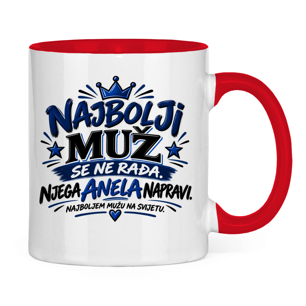 Tasse zweifarbig Anelin muz
