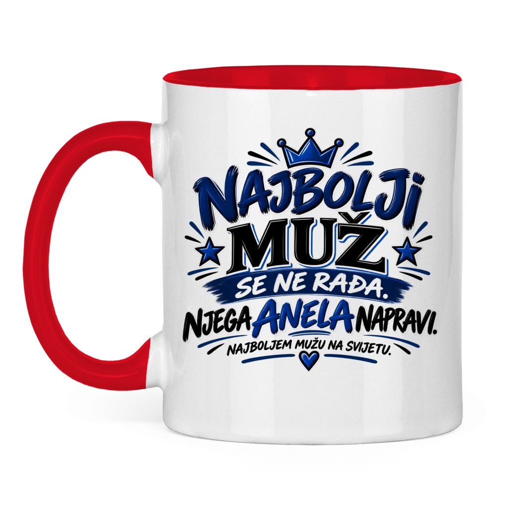 Tasse zweifarbig Anelin muz