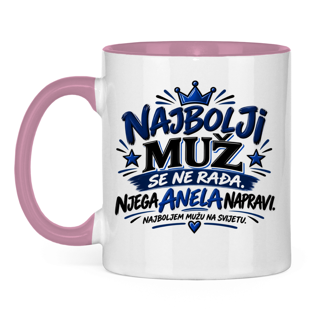 Tasse zweifarbig Anelin muz