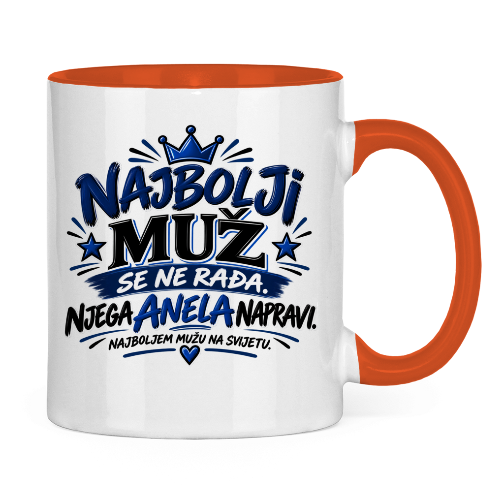 Tasse zweifarbig Anelin muz