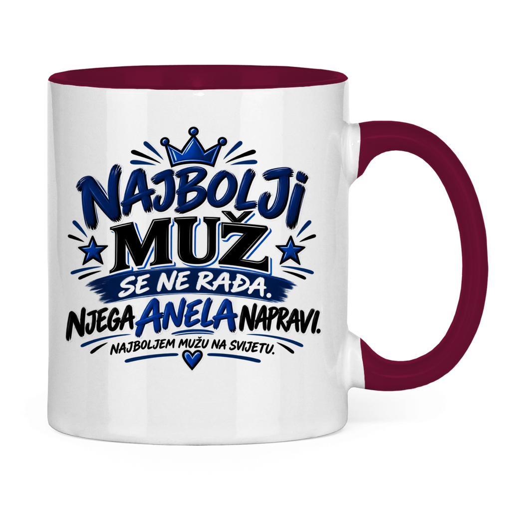 Tasse zweifarbig Anelin muz