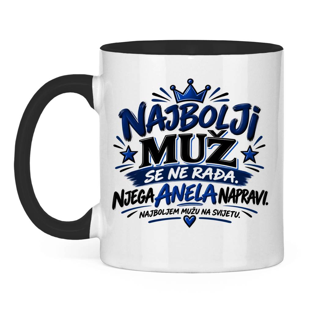 Tasse zweifarbig Anelin muz