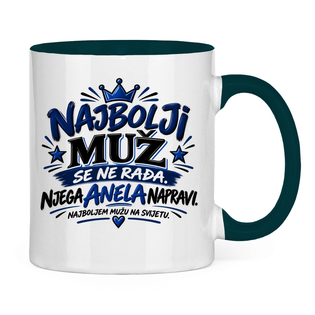 Tasse zweifarbig Anelin muz