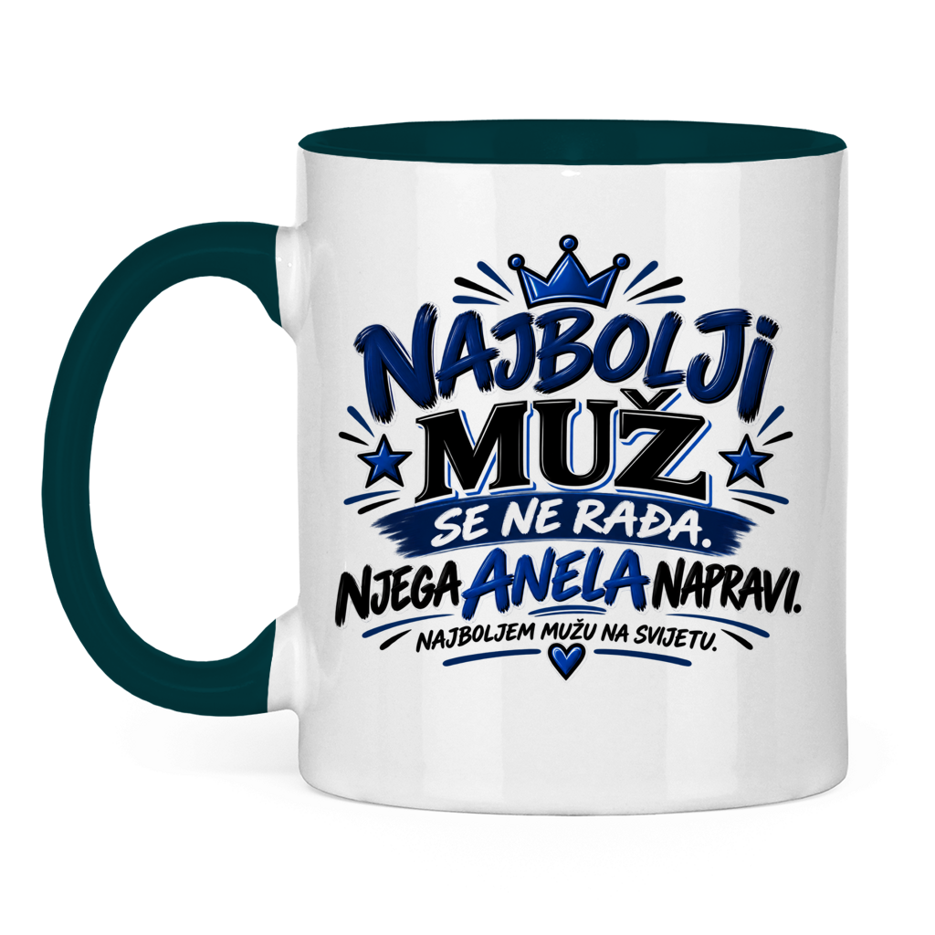 Tasse zweifarbig Anelin muz