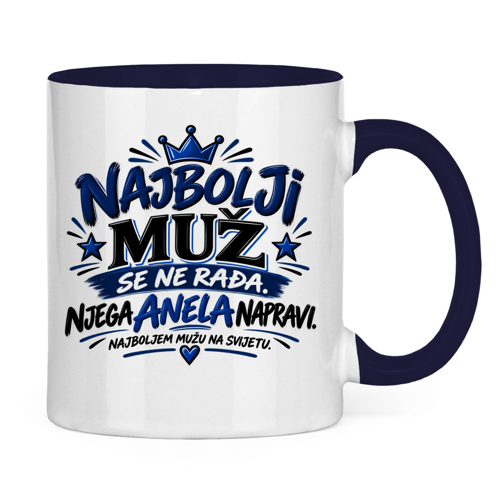 Tasse zweifarbig Anelin muz