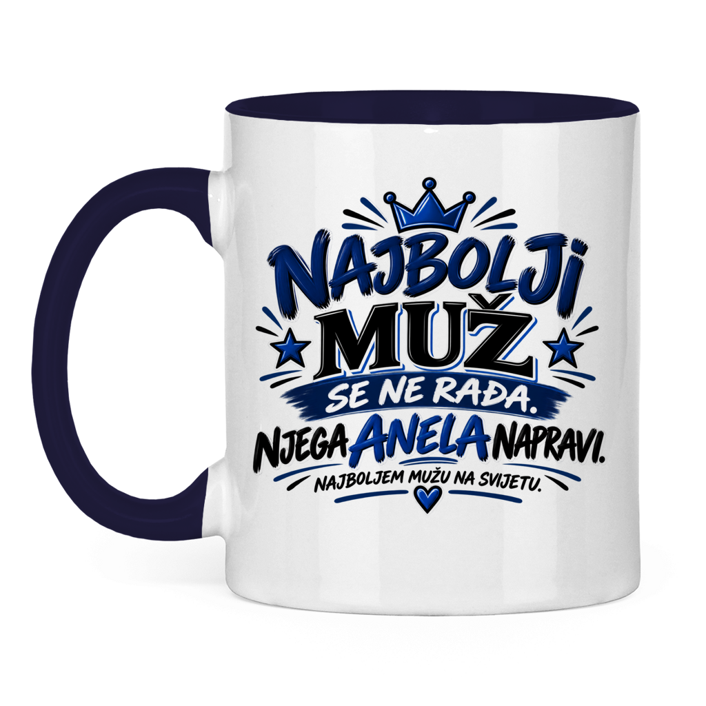 Tasse zweifarbig Anelin muz