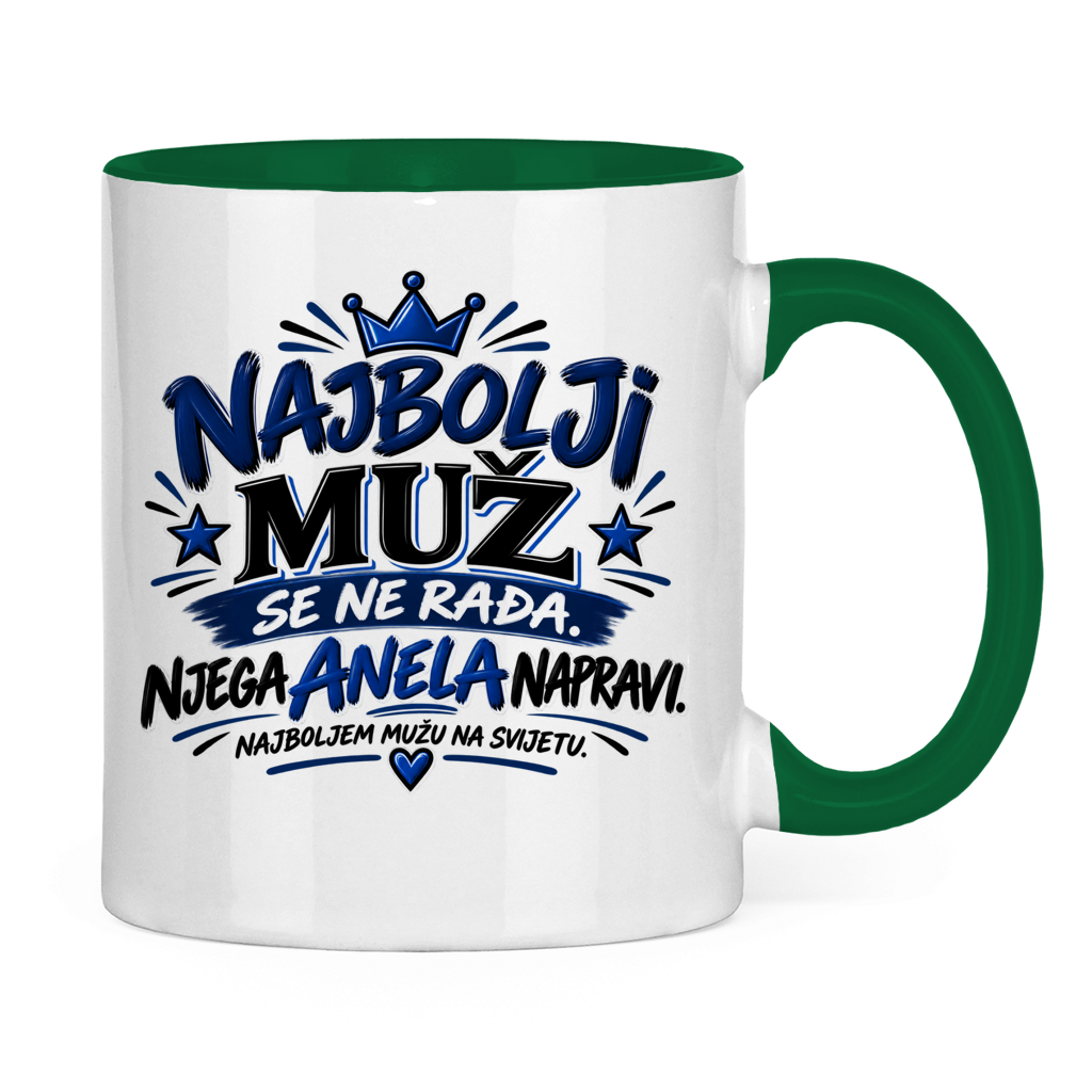 Tasse zweifarbig Anelin muz