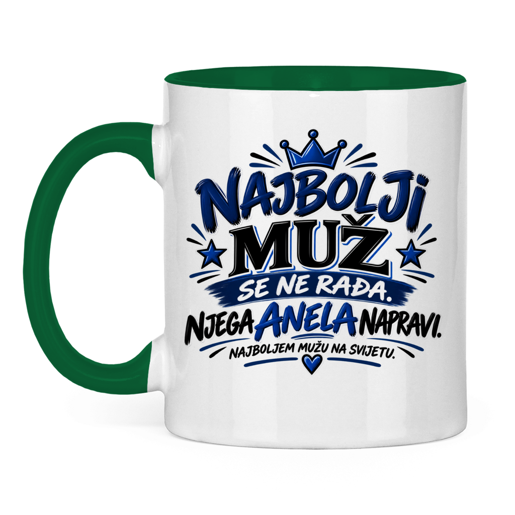 Tasse zweifarbig Anelin muz