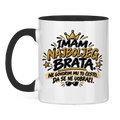 Tasse zweifarbig Najbolji brat
