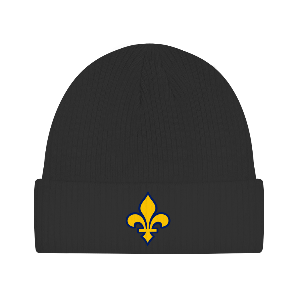 Bosnien Mütze / Beanie aus Bio-Baumwolle | Bosanski Ljiljan Gold
