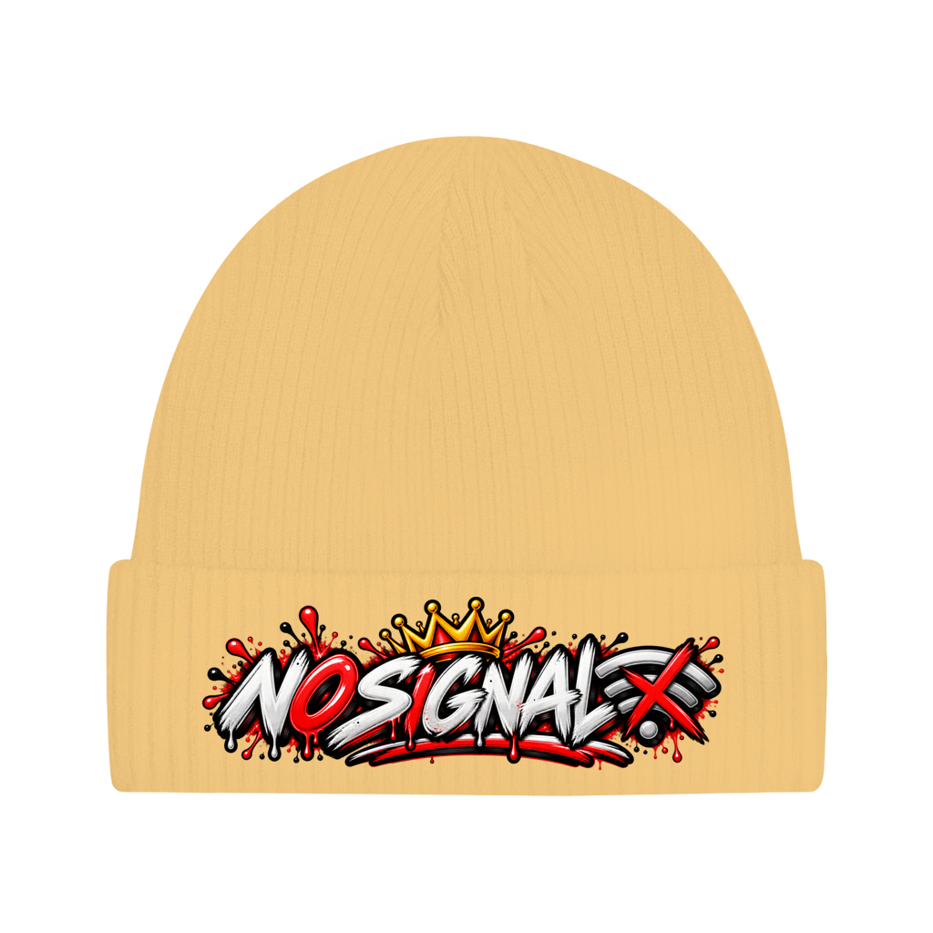 Beanie aus Bio-Baumwolle - No signal