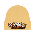 Beanie aus Bio-Baumwolle - Coffee first