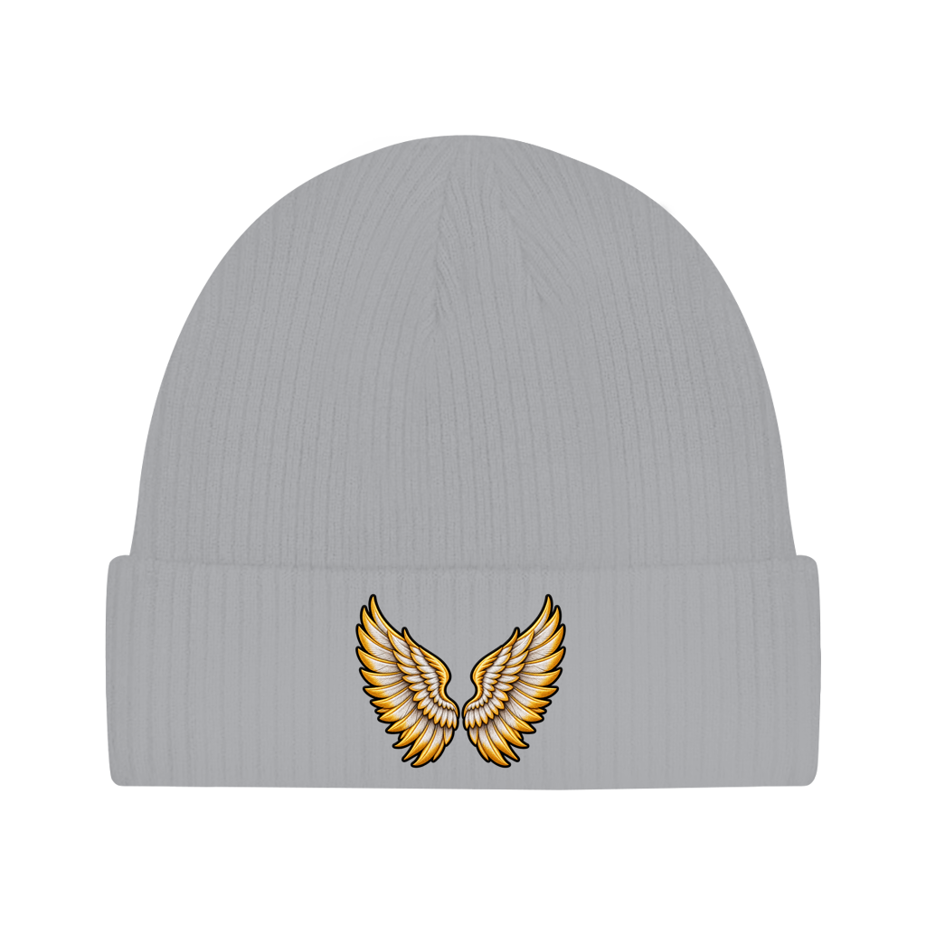 Beanie aus Bio-Baumwolle - Engelsflügel