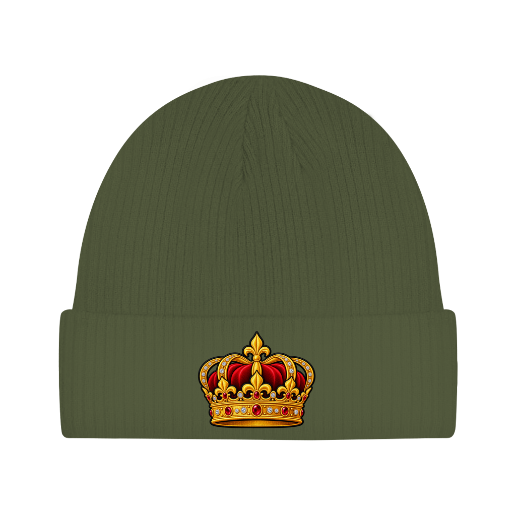 Beanie aus Bio-Baumwolle - Krone