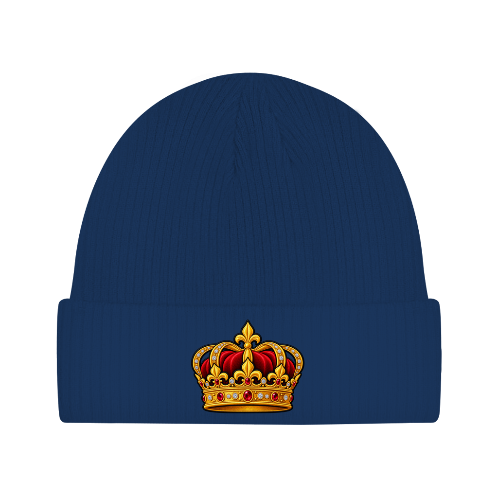 Beanie aus Bio-Baumwolle - Krone