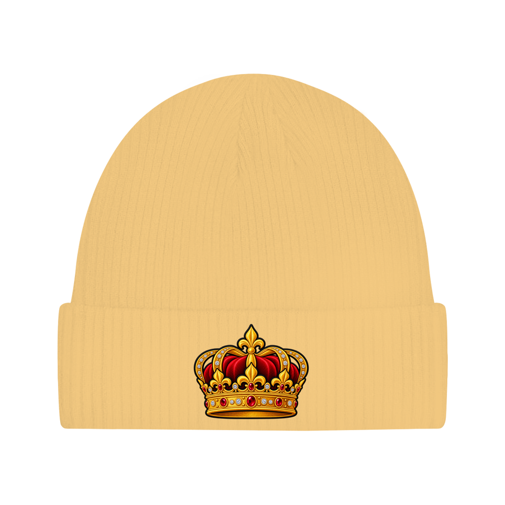 Beanie aus Bio-Baumwolle - Krone