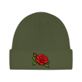 Beanie aus Bio-Baumwolle - Rose