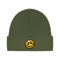 Beanie aus Bio-Baumwolle - Smiley