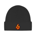 Beanie aus Bio-Baumwolle - Flamme