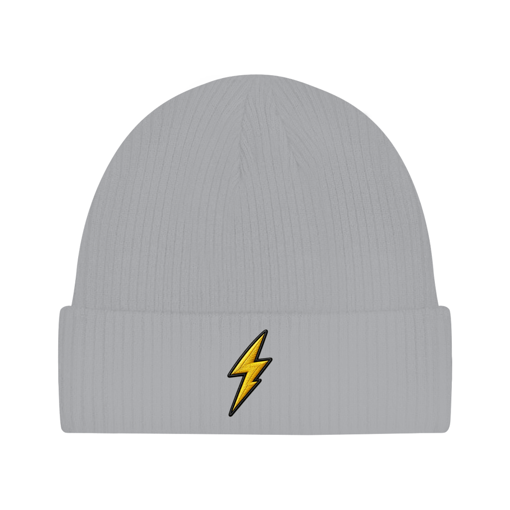 Beanie aus Bio-Baumwolle - Blitz