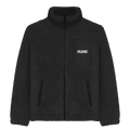 Please Leave Me Alone Sherpa Jacke – Unisex Statement Fleece Jacke