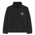 Sherpa Jacke Schneeflocke – Unisex Fleece Jacke mit Motiv | Cozy & Warm