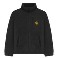 Sherpa Jacke Smiley – Unisex Fleece Jacke mit Motiv | Cozy & Warm