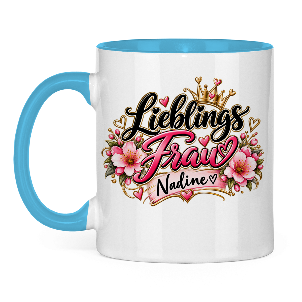 Tasse zweifarbig Nadine