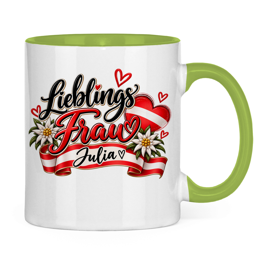Tasse zweifarbig Julia