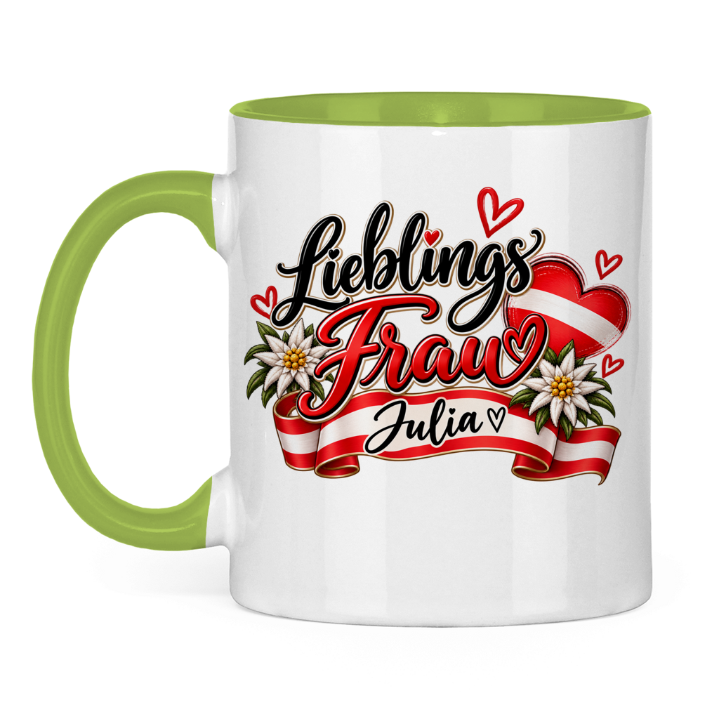 Tasse zweifarbig Julia