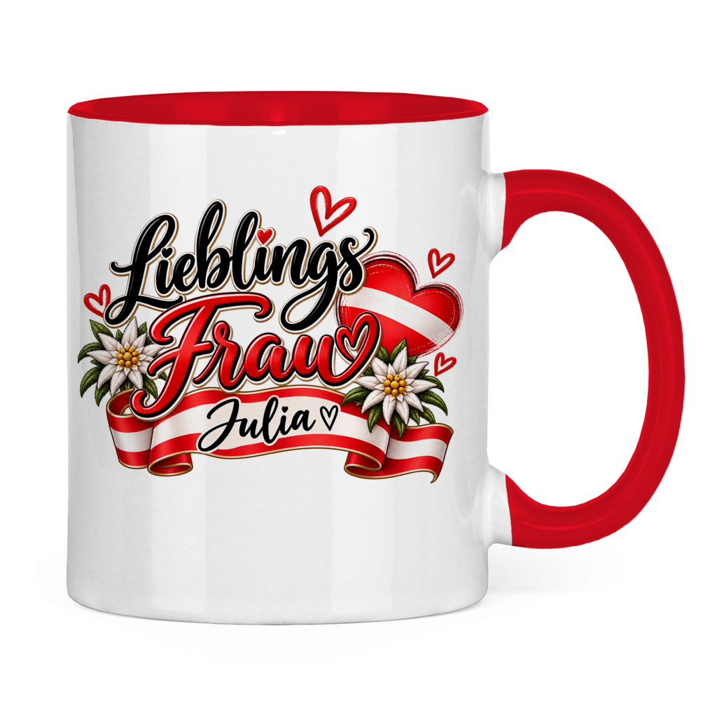 Tasse zweifarbig Julia