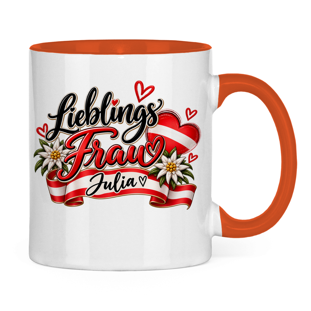 Tasse zweifarbig Julia
