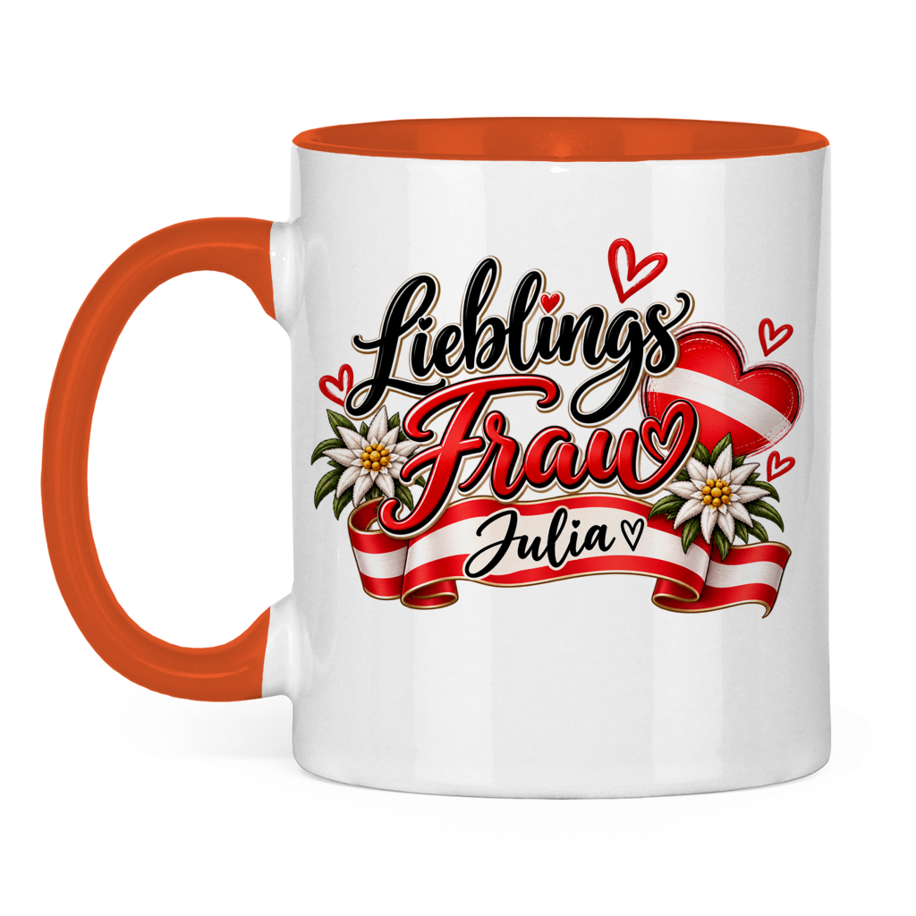 Tasse zweifarbig Julia
