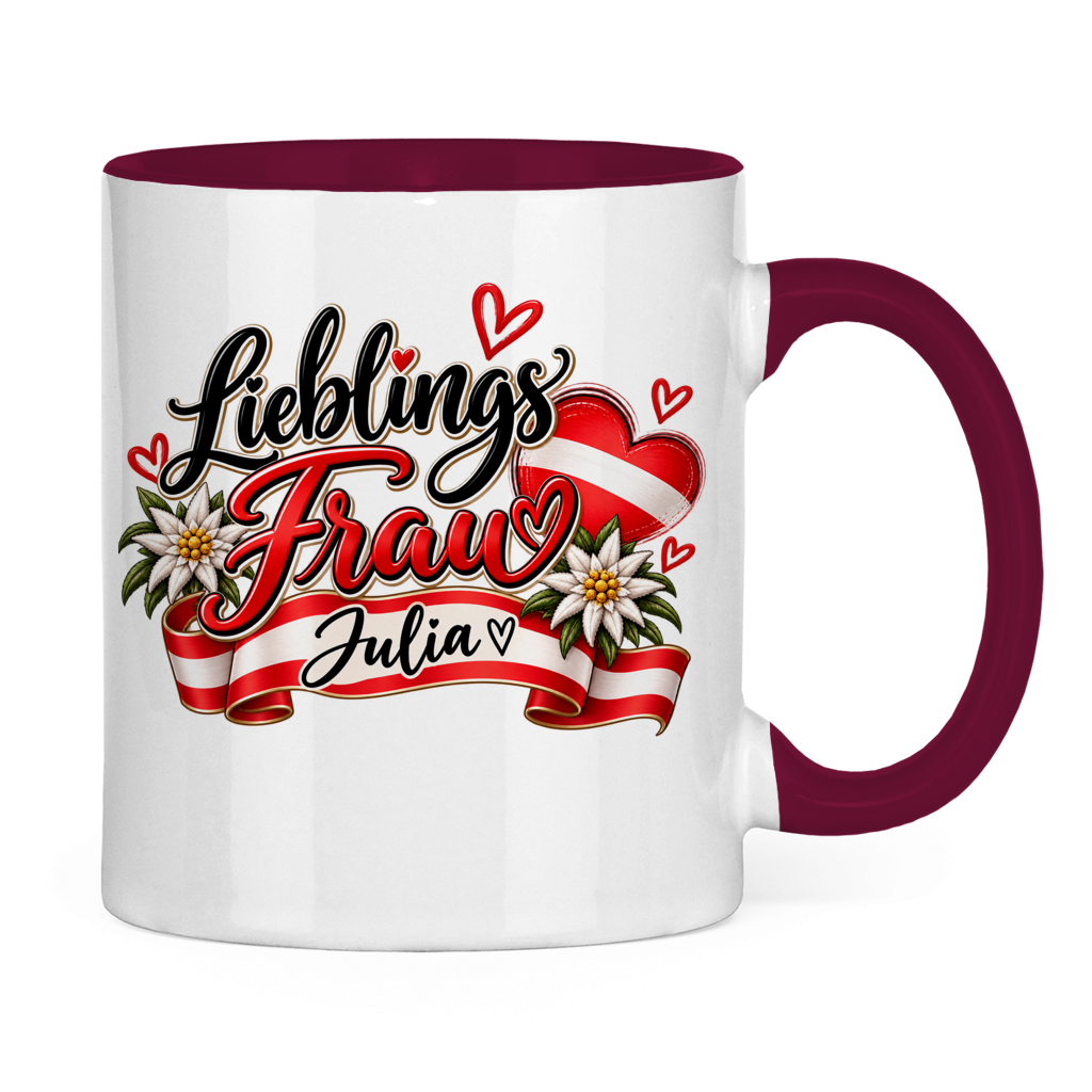 Tasse zweifarbig Julia