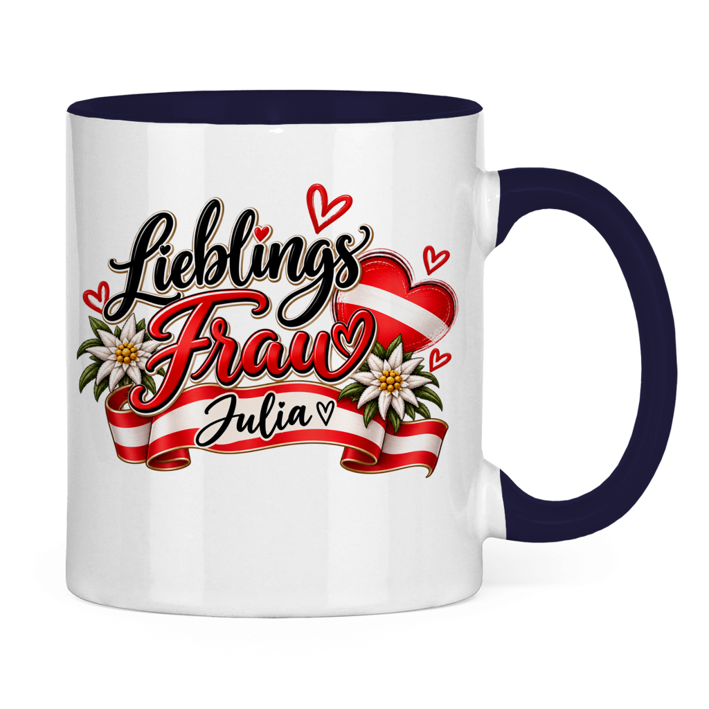 Tasse zweifarbig Julia