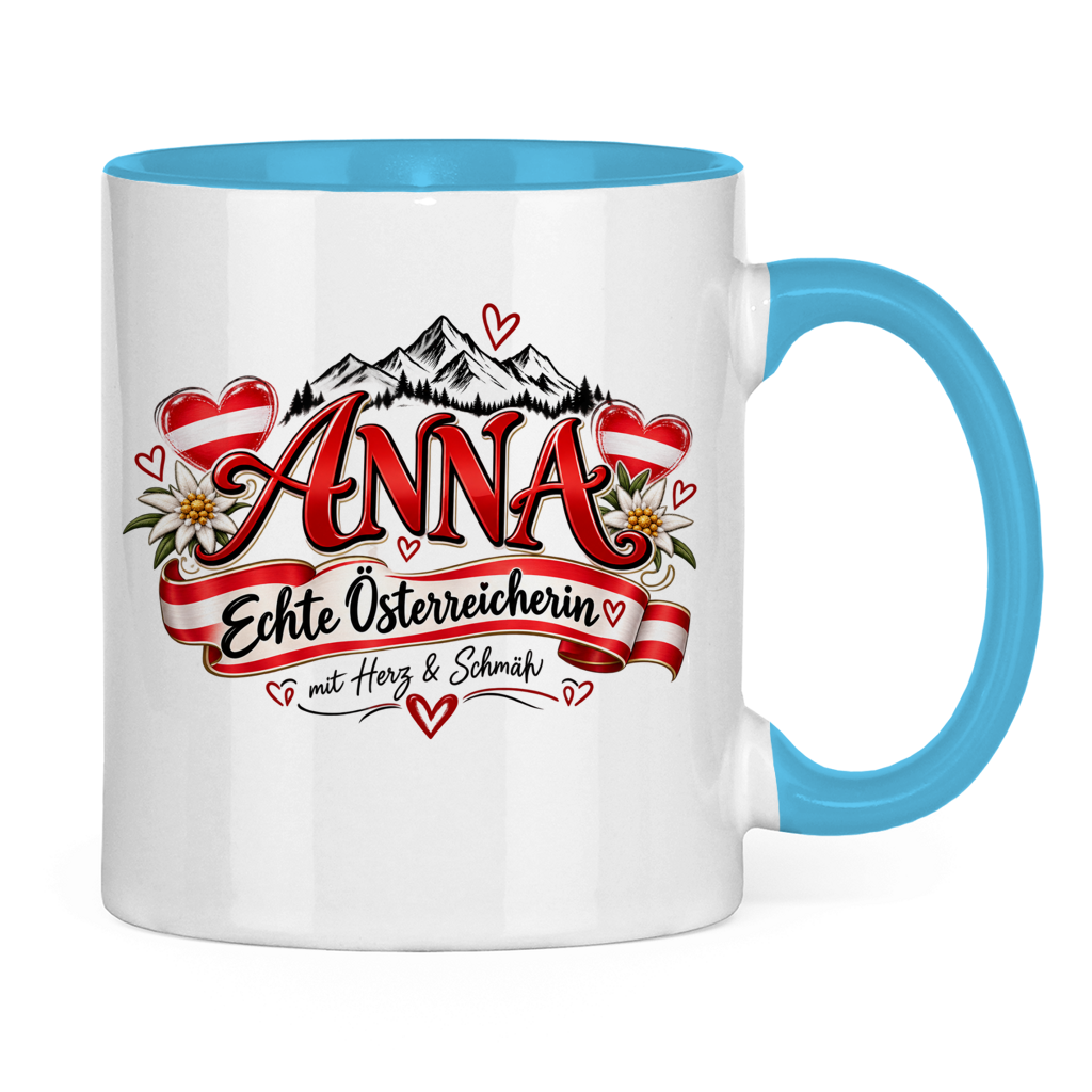 Tasse zweifarbig Anna