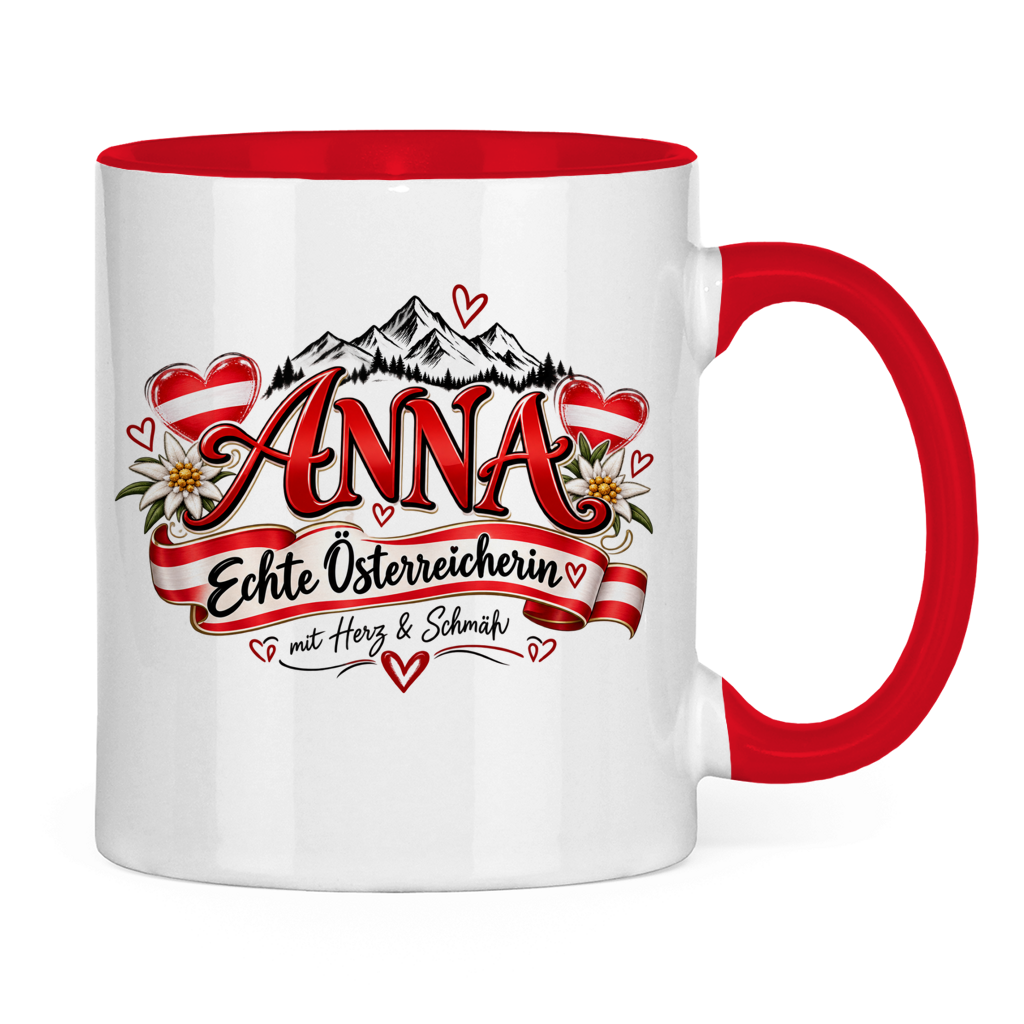 Tasse zweifarbig Anna
