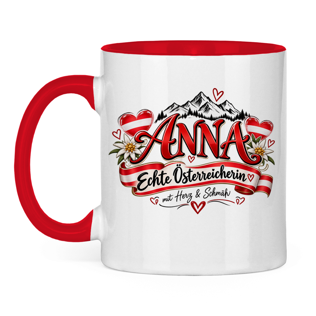 Tasse zweifarbig Anna