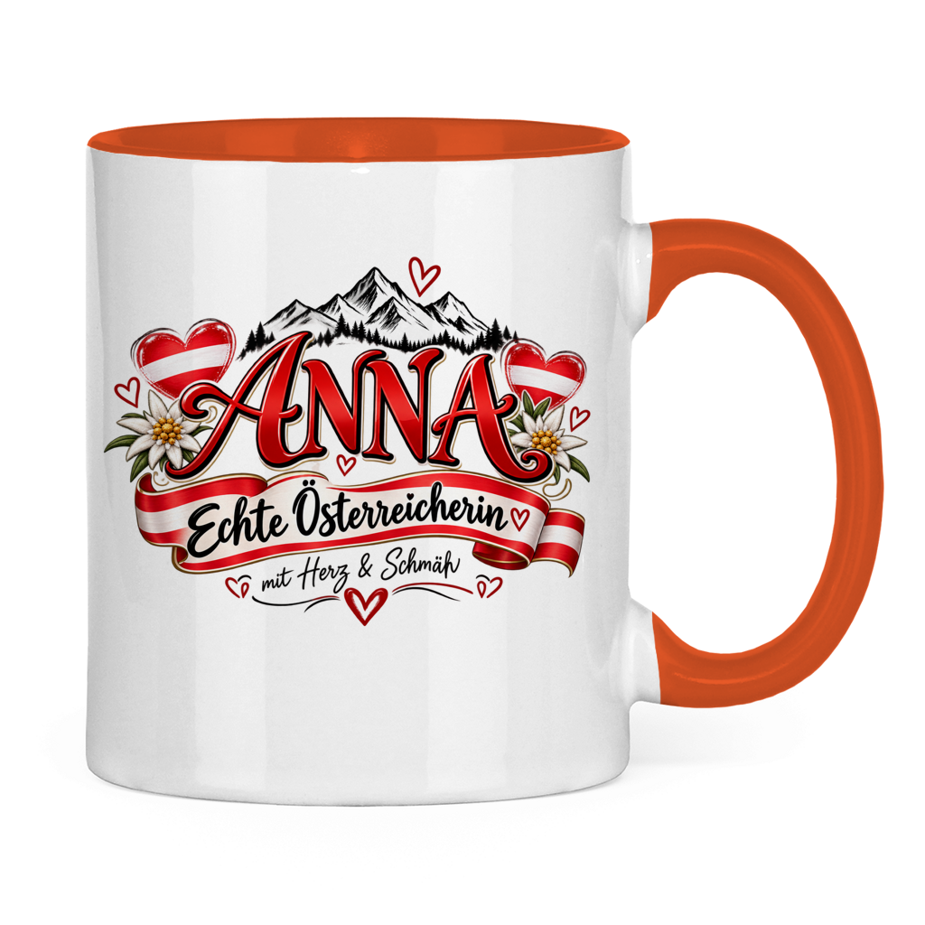 Tasse zweifarbig Anna