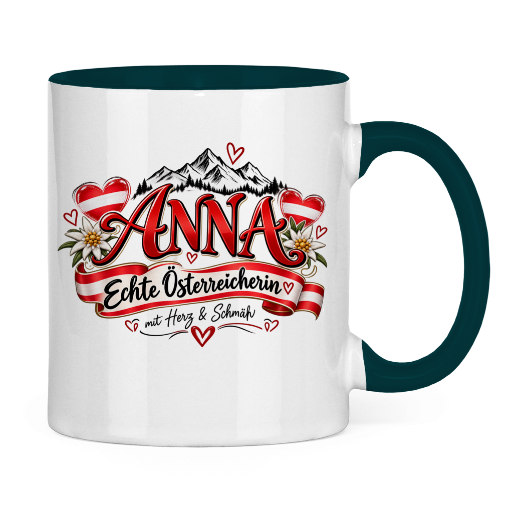 Tasse zweifarbig Anna