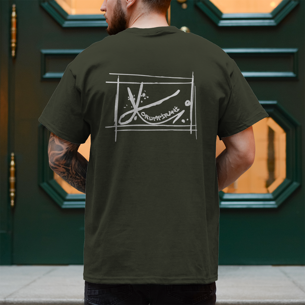 Herren T-Shirt DizajnK13 obostrani print